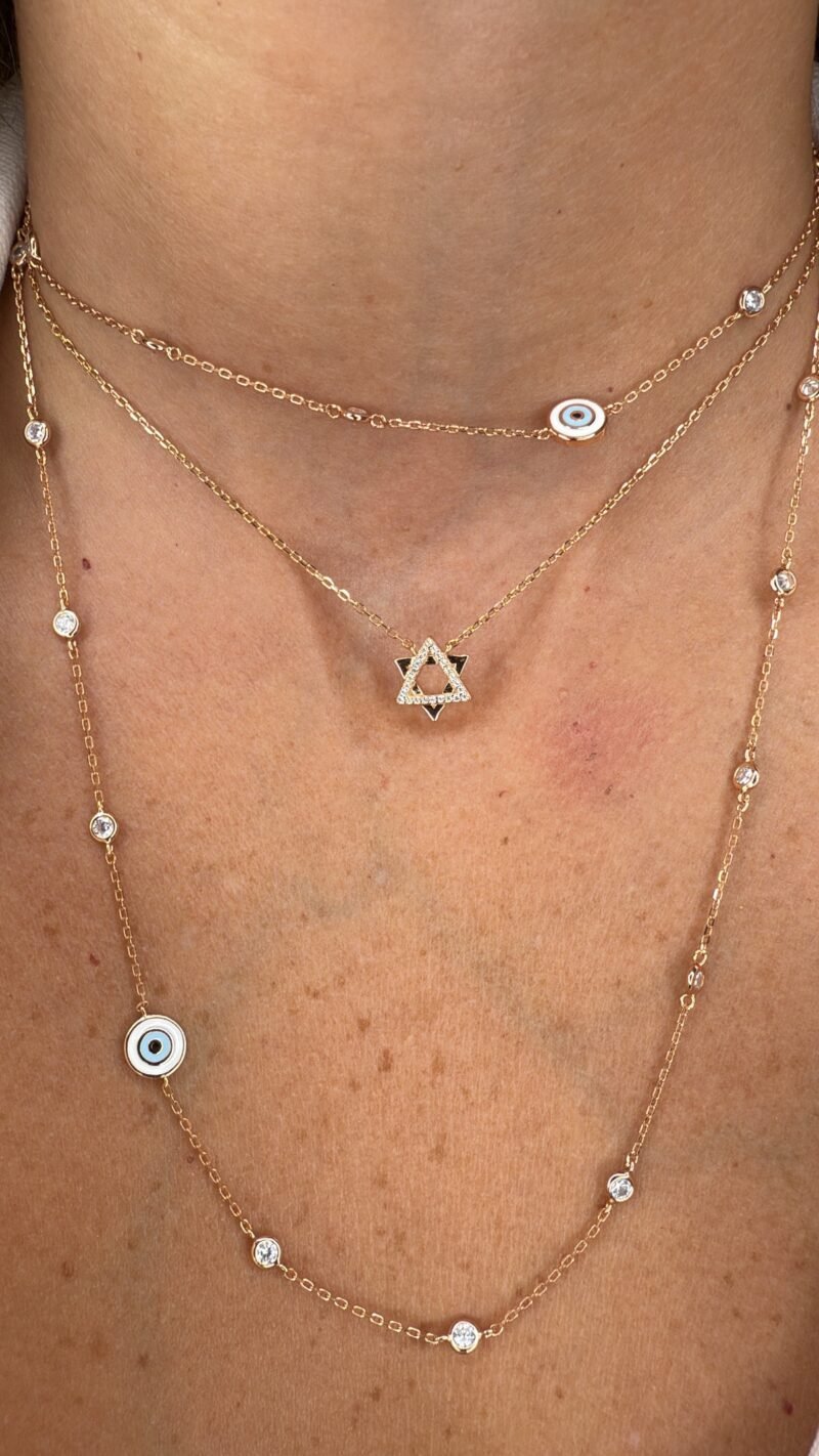 ⁦שרשרת טיפאני עיניים ארוכה⁩ – תמונה ⁦8⁩