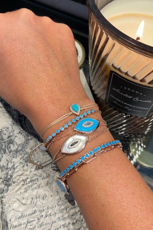 Alternative view of צמיד עין טורקיז