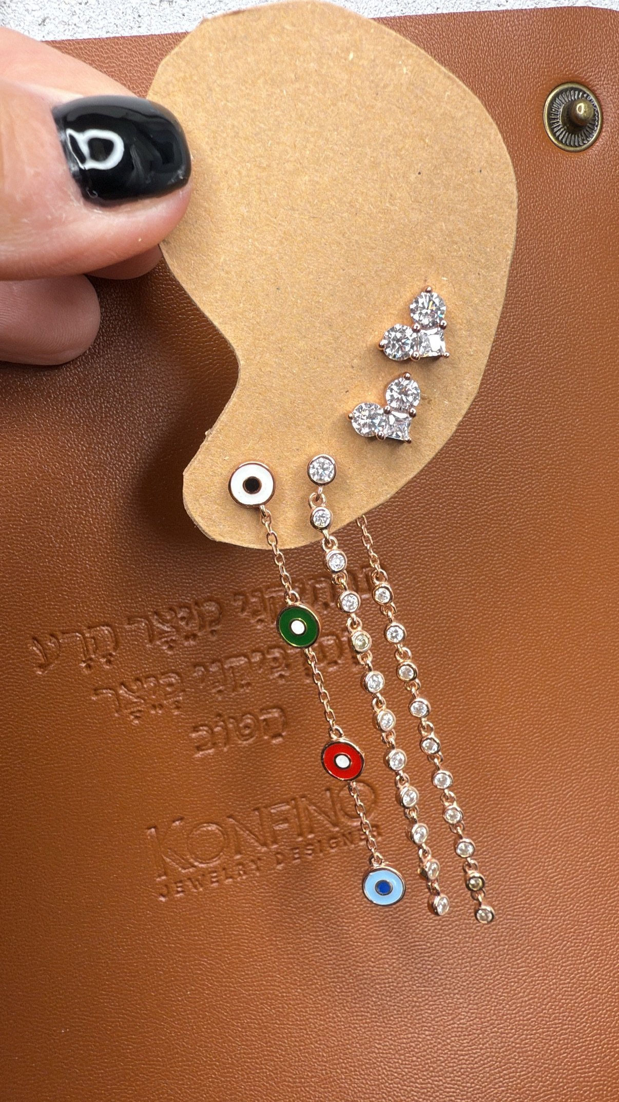 סט עגילים – תמונה 2