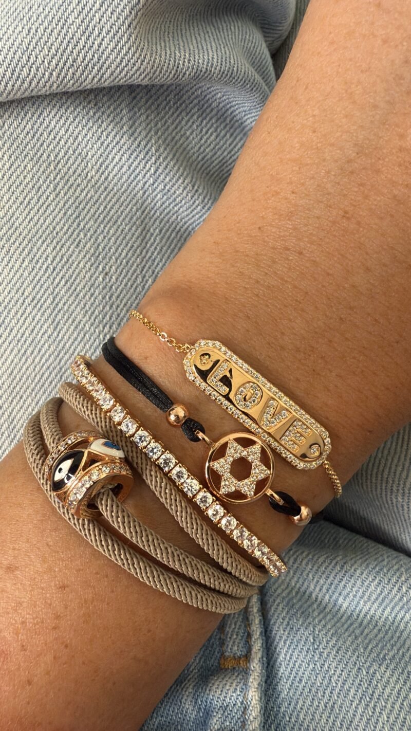 ⁦צמיד פלטה LOVE⁩ – תמונה ⁦10⁩
