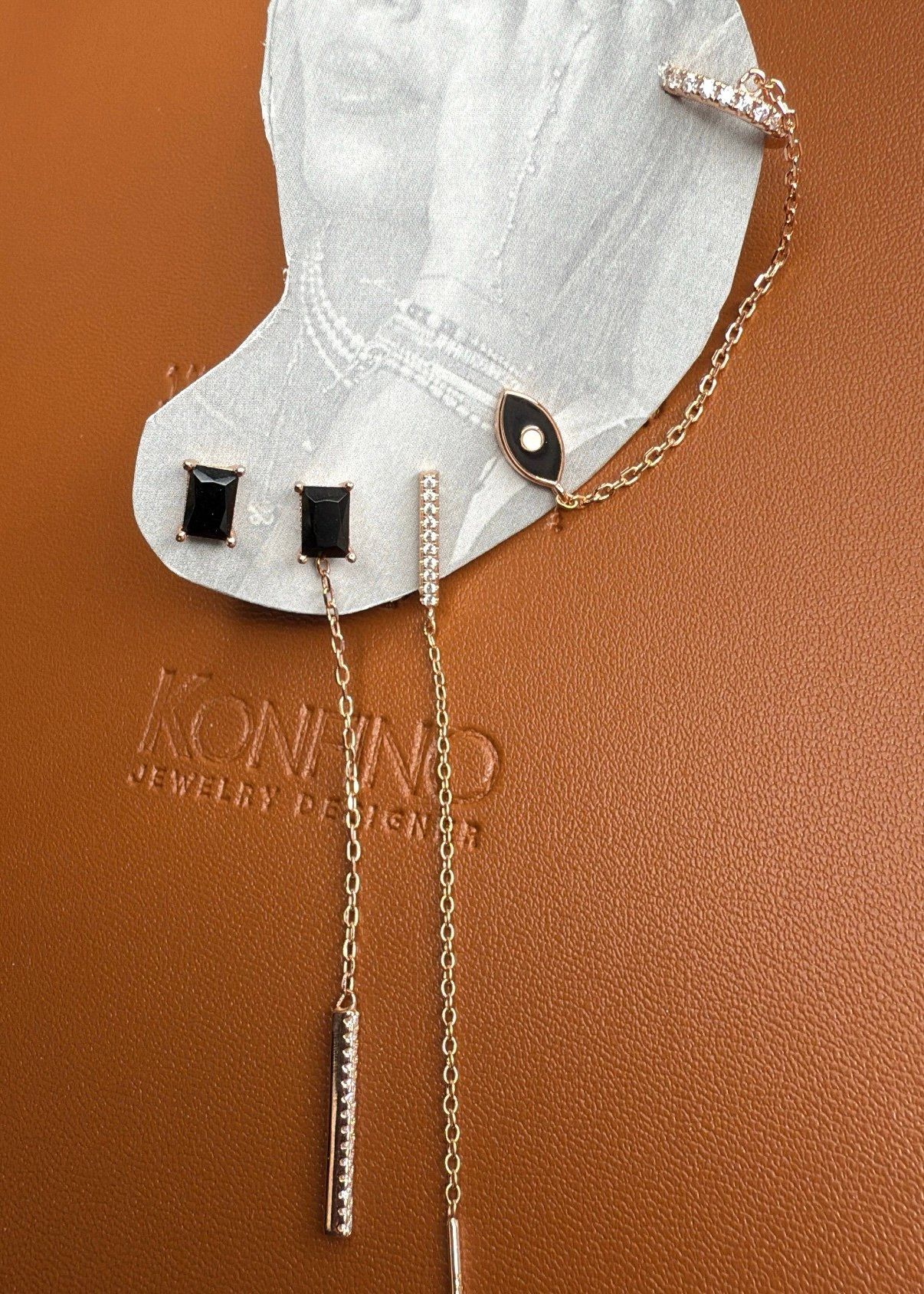 סט עגילים – תמונה 3