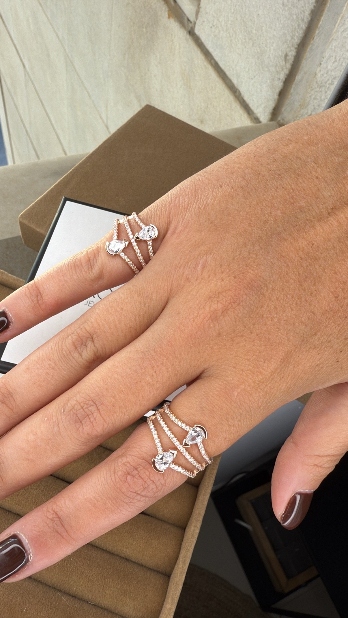 טבעת טיפות קלאסית – תמונה 3