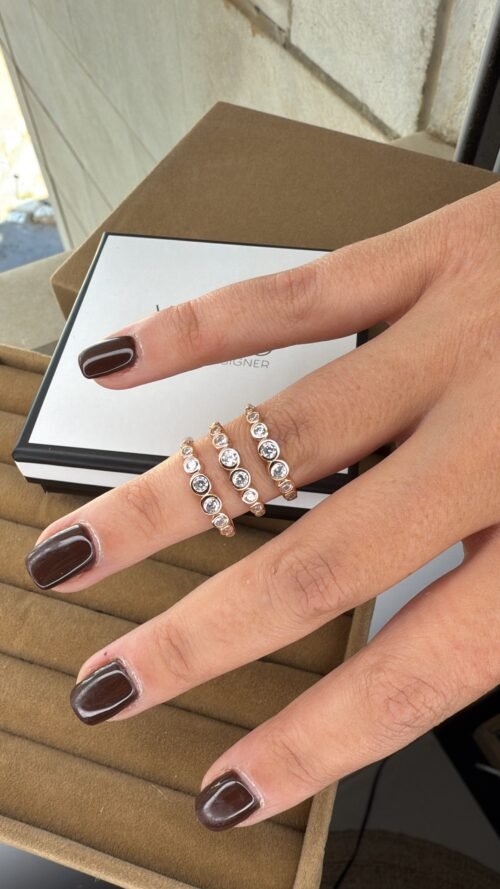 Alternative view of טבעת פס קלאסית