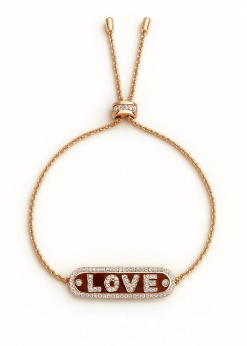 צמיד פלטה LOVE