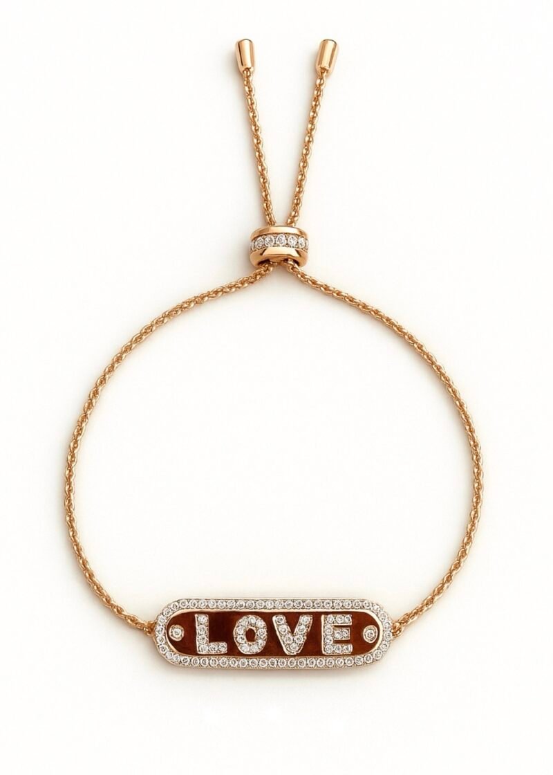 צמיד פלטה LOVE
