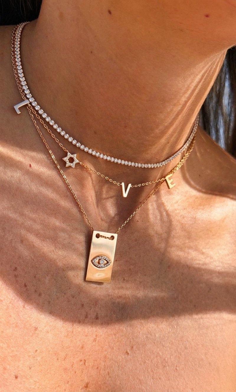 שרשרת דיסקית עין – תמונה 2