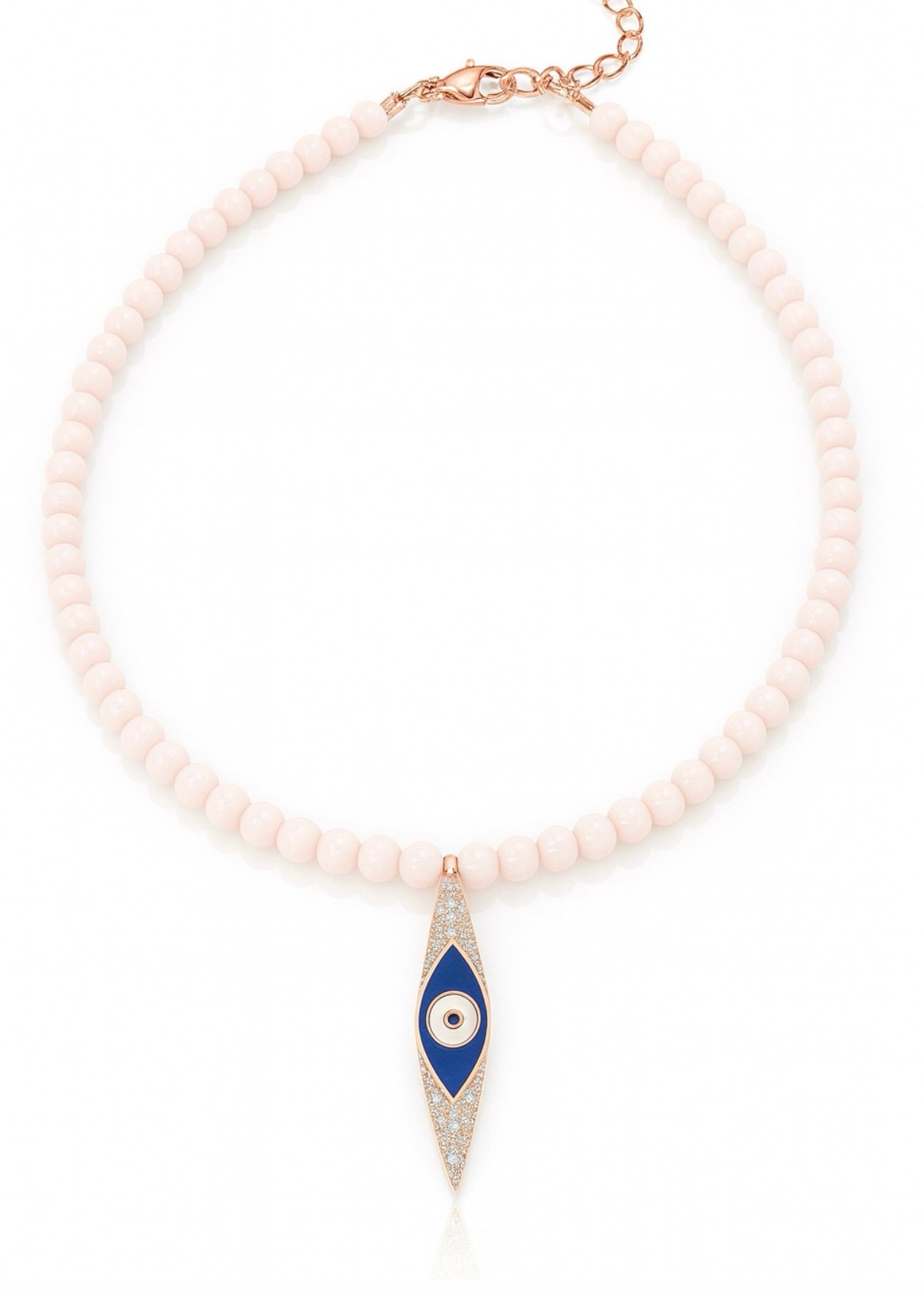 שרשרת חרוזים ניוד עם פלטה עין כחולה